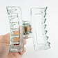 Beau - Clear Solid Color Openwork Square Claw Clip