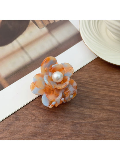 Beau - Elegant Camellia Hair Claw Clip