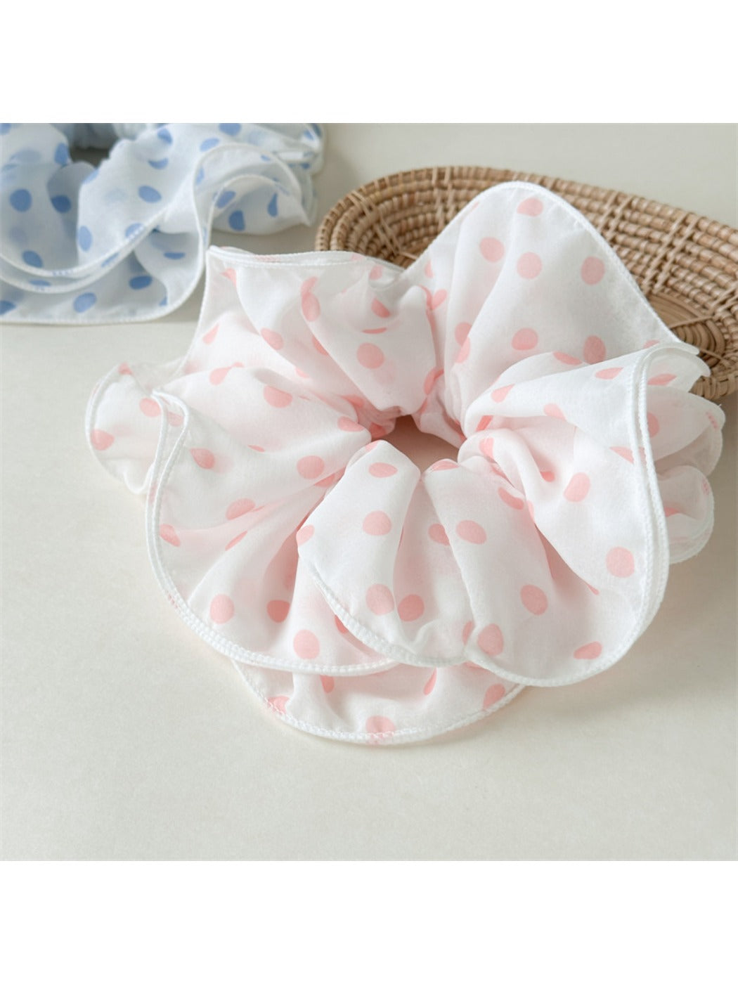 Gifty - Colorful Crinkle Dot Hair Ties