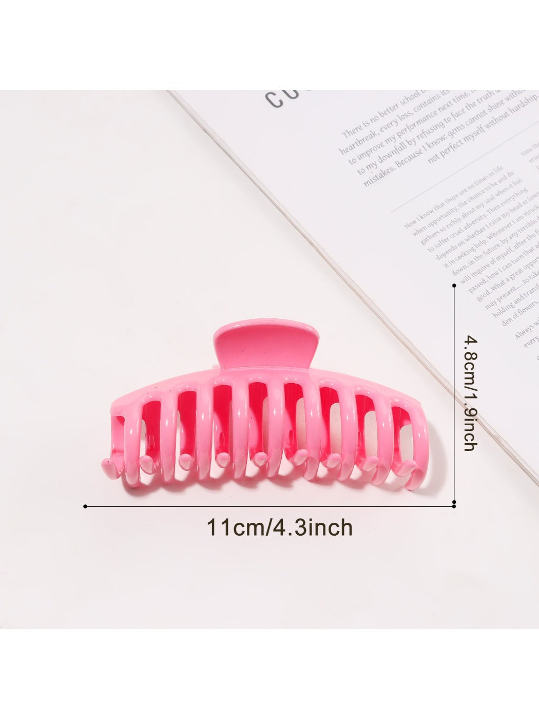 Beau - Pastel Large Hair Claw Clip