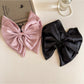 Beau - Layered Bow Polyester Claw Clip