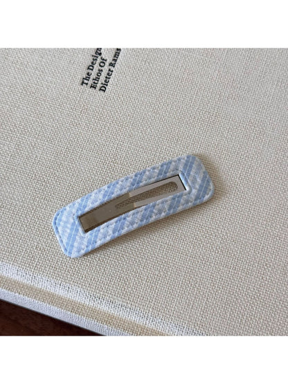 Beau - Sweet Style Polka Dot and Plaid Hair Clip