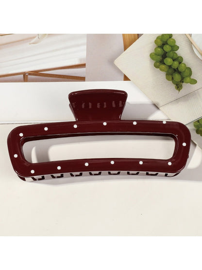 Beau - Stylish Wine Red Hair Claw Clips