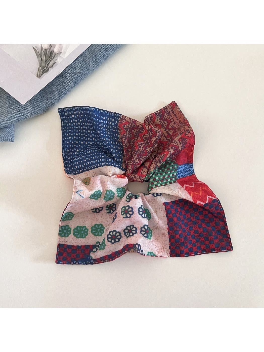 Gifty - Bohemian Vacation Style Scrunchie