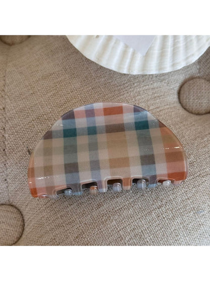 Beau - Delicate Plaid Hair Clip