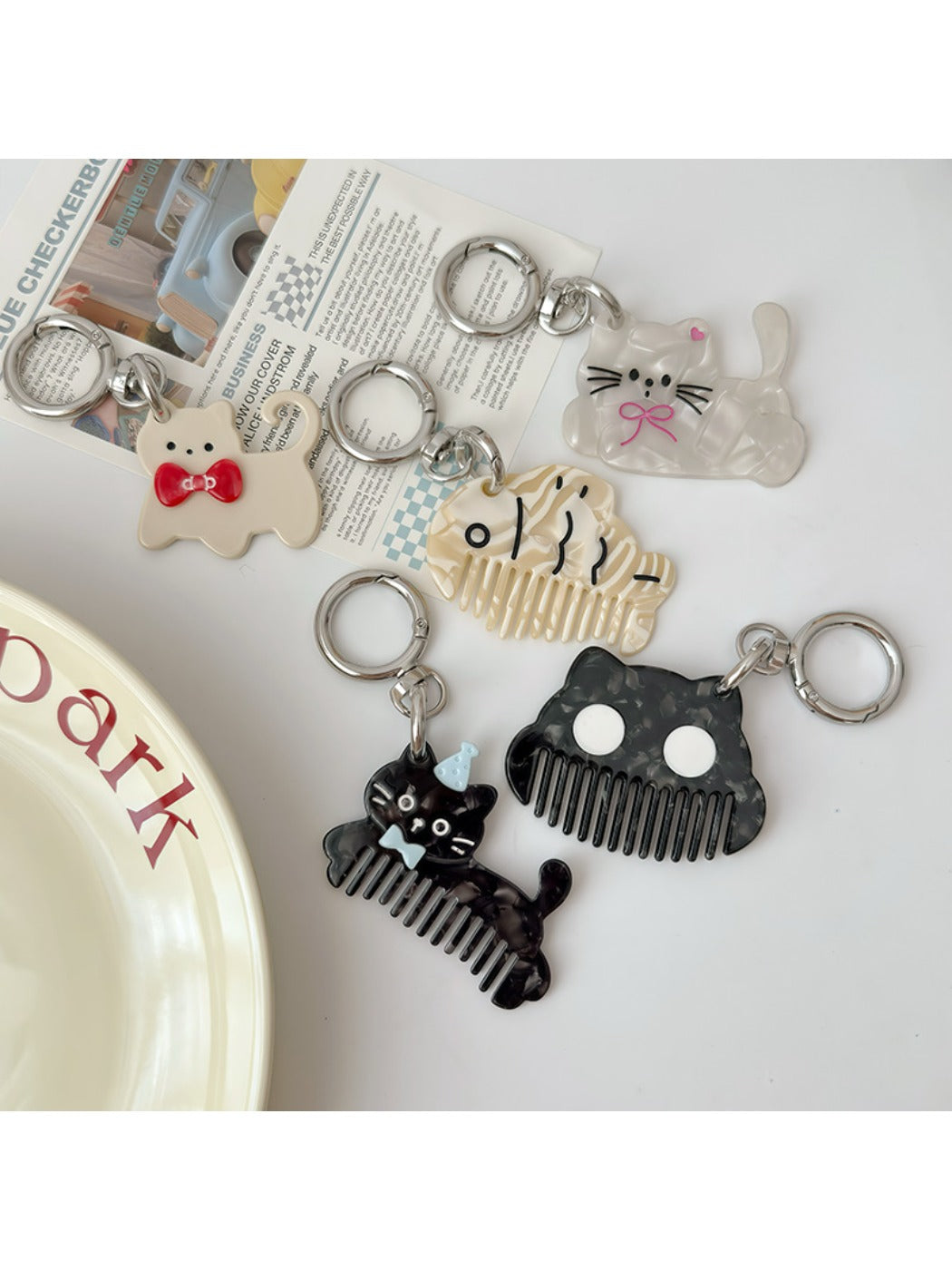 Keypus - Cartoon Shaped Bag Charm Keychain