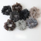 Gifty - Elegant Printed Mesh Ruffle Scrunchie
