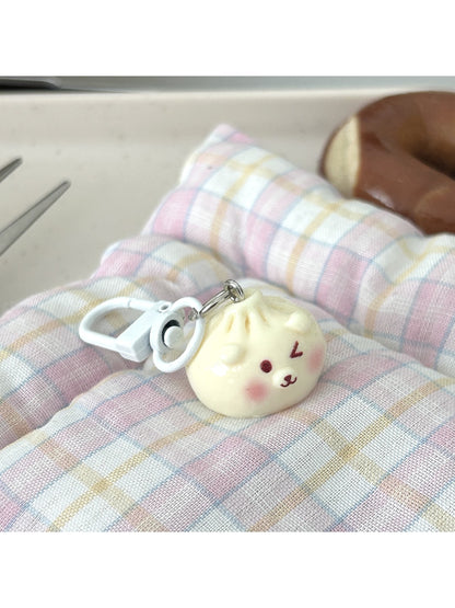 Keypus - Playful Animal Bun Bag Charm Keychain