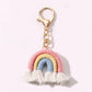 Keypus - Cute Rainbow Fringe Keychain
