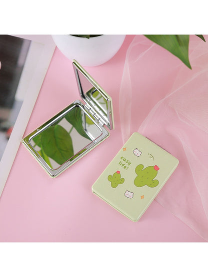 Mirroray - Fruit Pattern Rectangular Folding Mirror Portable