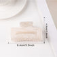 Beau - Stylish Square Shark Claw Clip
