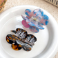 Beau - Smiley Flower Acetate Fiber Claw Clip