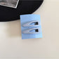 Beau - Classy Blue Plaid Hair Clip