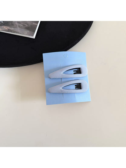 Beau - Classy Blue Plaid Hair Clip