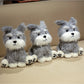 Kuta - Schnauzer Plush Toy Realistic Stuffed Animal