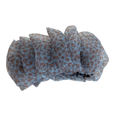 Beau - Leopard Print Organza Banana Clip