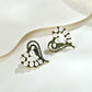 Earedge - Vintage Luxe Heart Stud Earrings