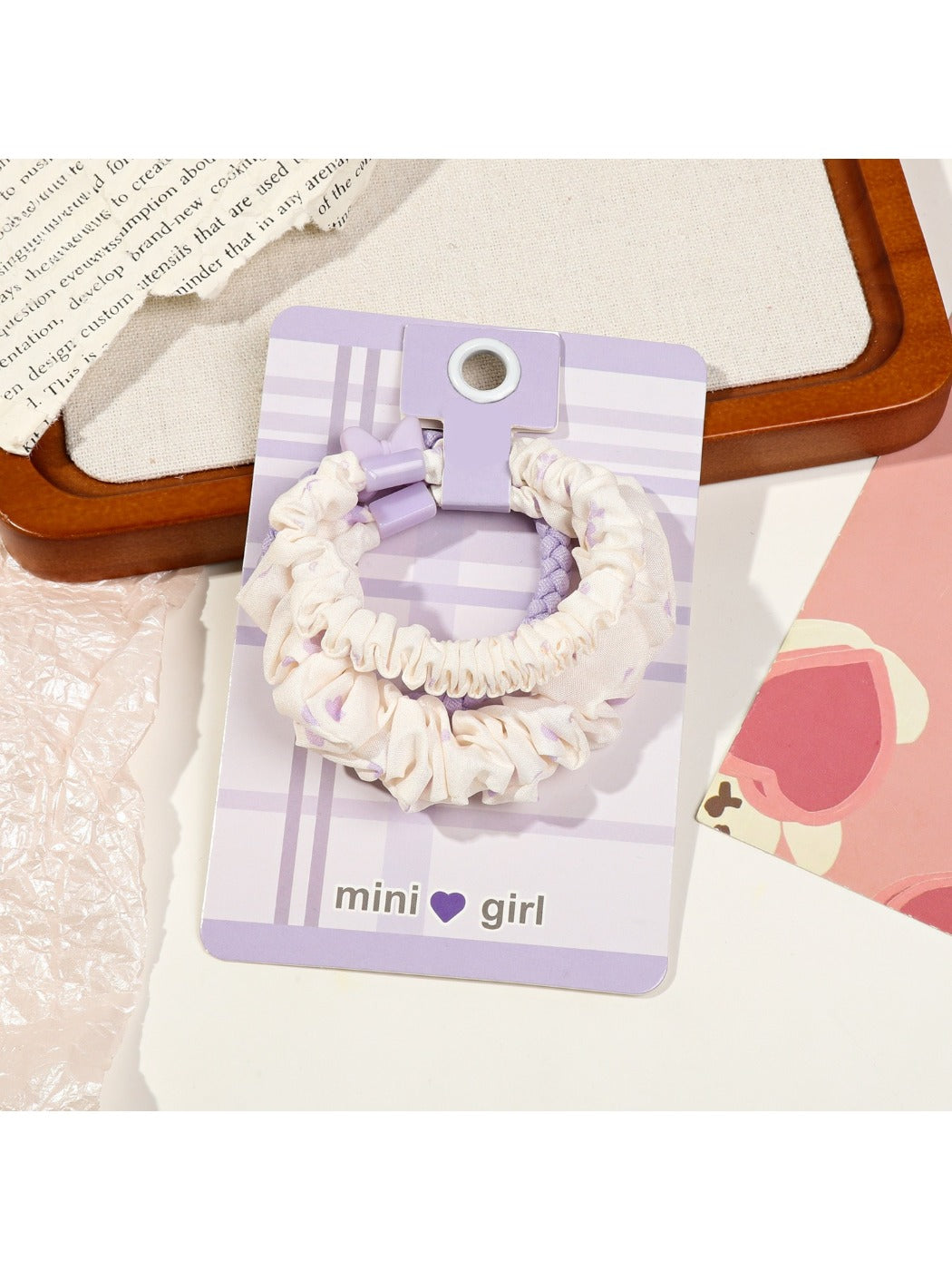 Gifty - Adorable Colorful Hair Tie Set