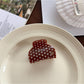 Beau - Simple Polka Dot Half Round Claw Clip