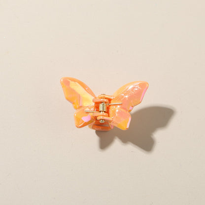 Beau - Glossy Butterfly Shape PS Alloy Claw Clip