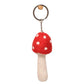 Feltery - Colorful Felt Mushroom Keychain 3D Cute