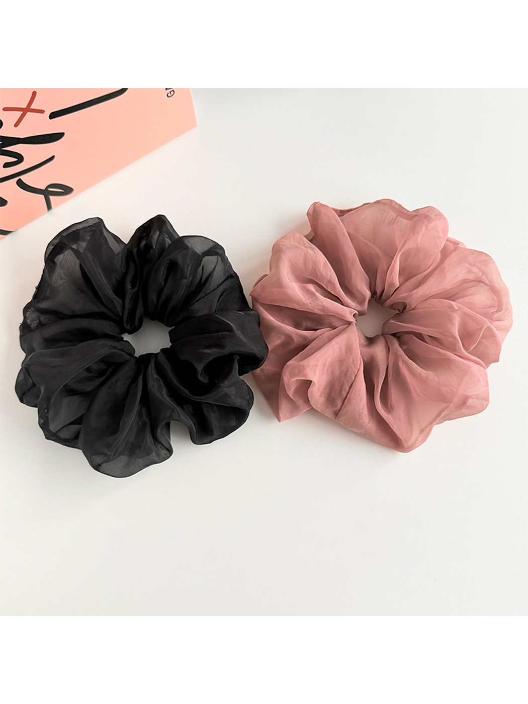 Gifty - Minimal Organza Style Polyester Scrunchie