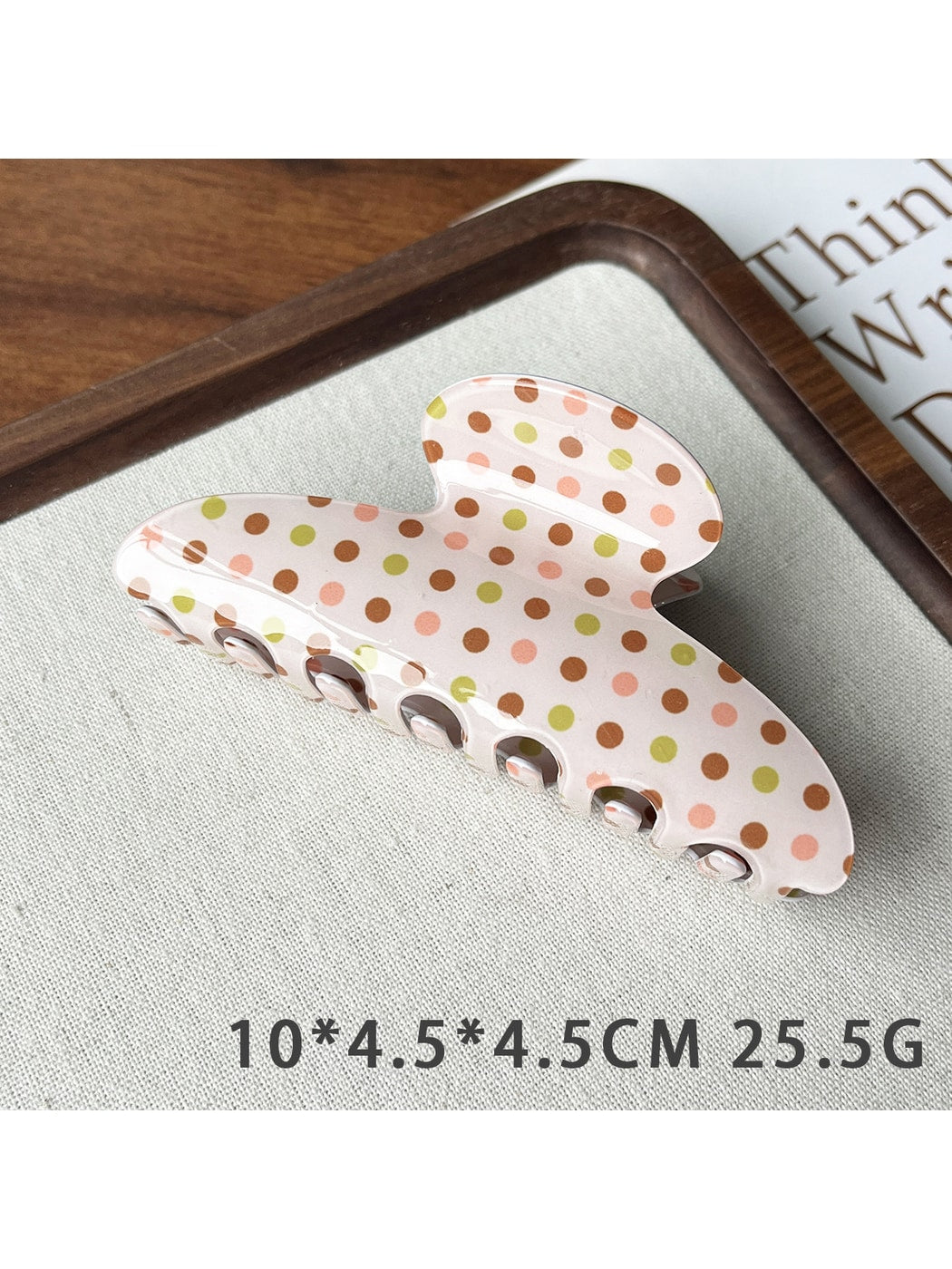 Beau - Modern Candy Polka Dot Claw Clip