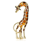 Brovia - Enamel Giraffe Animal Alloy Fashion Brooch