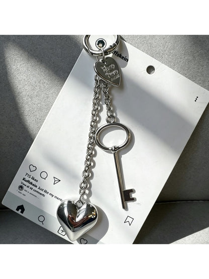 Keypus - Decorative Alloy Bag Charm Pendant Keychain