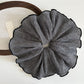 Gifty vintage plaid fabric scrunchie paired with casual outfit accessories