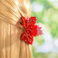 Beau - Simulated Maple Leaf Acetate Hair Claw Clip