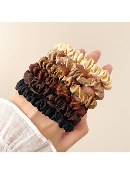 Gifty - Satin Skinny Scrunchie Set