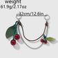 Keypus - Y2K Cherry Motif Chain Hanging Bag Charm