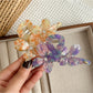 Beau - Petal Shape Acetate Fiber Hair Claw Clip
