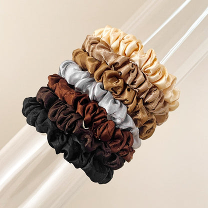 Gifty – Satin Skinny Scrunchie Set