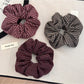 Gifty - Warm Plaid Hair Scrunchie