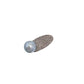 Beau - Geometric Pave Bead Accent Alloy Hair Clip