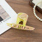 Beau - Retro Chunky Flat Bar Claw Clip