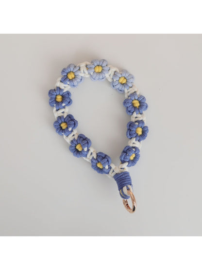 Keypus - Gradient Daisy Flower Keychain for Keys