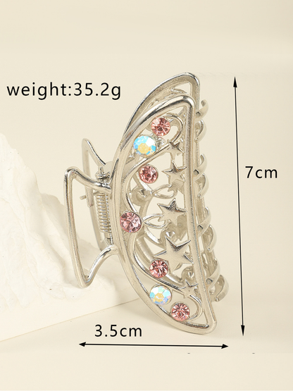 Beau - Star Detail Crescent Claw Hair Clip