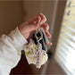 Keypus - Boho Braided Cross Bag Charm Keychain