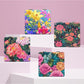 Mirroray - Floral Print Portable Tabletop Folding Mirror