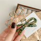 Beau - Minimalist Acetate Bow Design Claw Clip