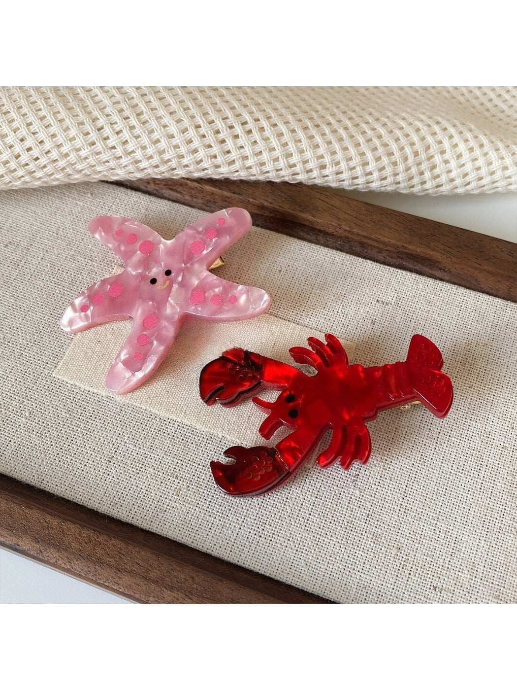 Beau - Adorable Ocean Themed Hair Clips