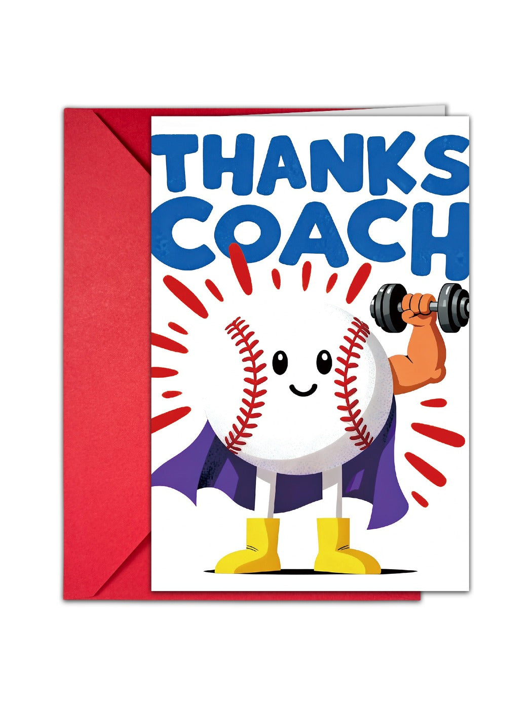 Carduria - Ball-Themed Thank You Greeting Card