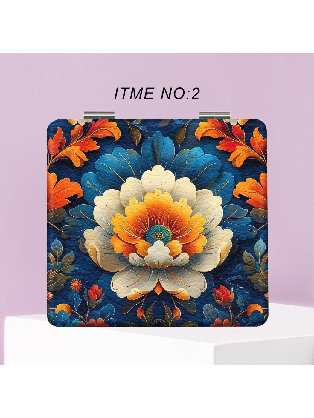 Mirroray - Floral Print Portable Mirror