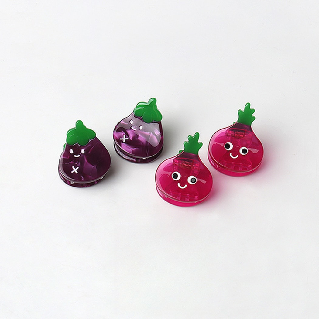 Beau - Acetate Vegetable Character Claw Hair Clip