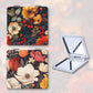 Mirroray - Retro Floral Print Foldable Portable Makeup Mirror