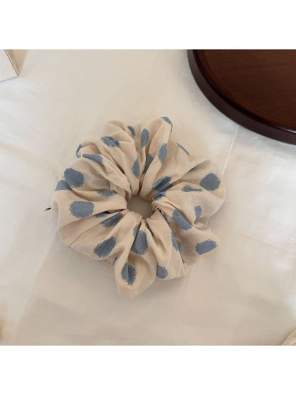 Gifty - Sweet Polka Dot Polyester Fashion Hair Scrunchie