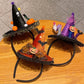 Gifty - Halloween Pumpkin Skull Hat Style Headband